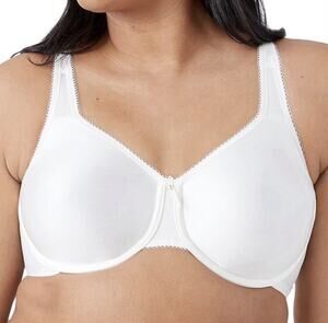 Wacoal 855192 Basic Beauty Full Figure Seamless Underwire Bra Nude Size 38DD